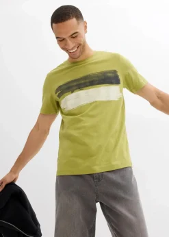 Herren bonprix Shirts & Polos|Große Größen|T-Shirt aus reiner Bio-Baumwolle