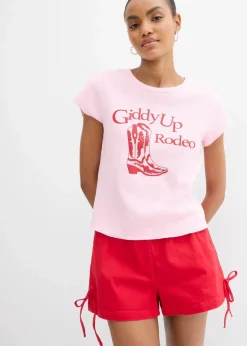 Sale T-Shirt aus reiner Bio-Baumwolle Damen Nachhaltigere Materialien|Shirts & Tops
