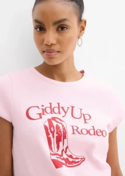 Sale T-Shirt aus reiner Bio-Baumwolle Damen Nachhaltigere Materialien|Shirts & Tops