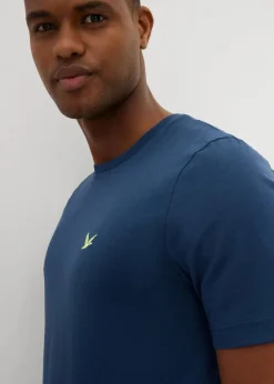 Herren bonprix Große Größen|Basics|T-Shirt aus reiner Bio-Baumwolle (2er Pack)
