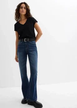 Damen bonprix Bekleidung·Röcke|Nachhaltigere Materialien|T-Shirt aus reiner Bio-Baumwolle (2er Pack)