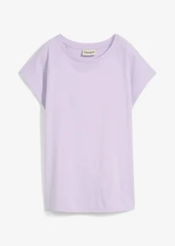 Online T-Shirt aus reiner Bio-Baumwolle Damen Nachhaltigere Materialien|Shirts & Tops