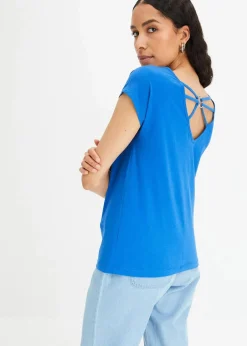 New T-Shirt aus reiner Bio-Baumwolle Damen Shirts & Tops