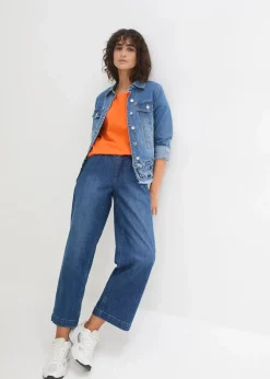 Outlet T-Shirt aus reiner Bio-Baumwolle Damen Shirts & Tops|Nachhaltigere Materialien