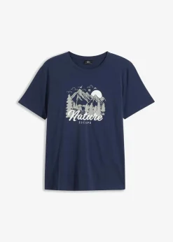 Herren bonprix Große Größen|Sportbekleidung|T-Shirt aus reiner Bio-Baumwolle
