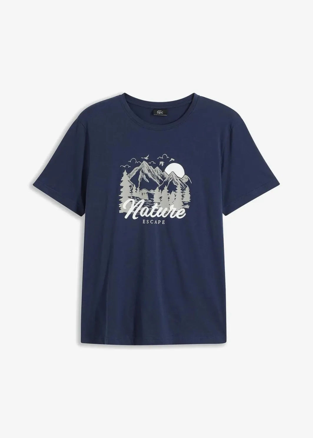 Herren bonprix Große Größen|Sportbekleidung|T-Shirt aus reiner Bio-Baumwolle