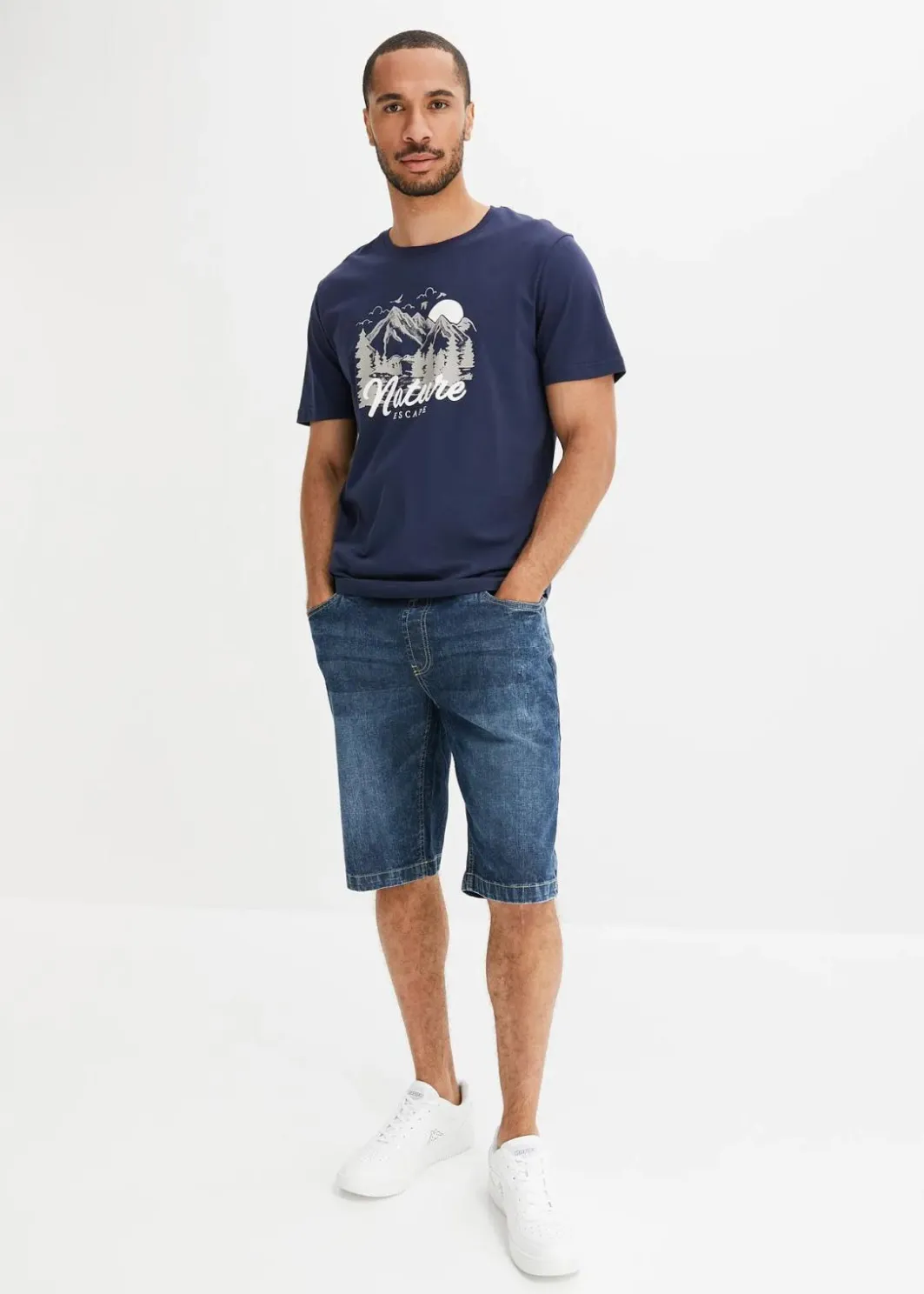Herren bonprix Große Größen|Sportbekleidung|T-Shirt aus reiner Bio-Baumwolle