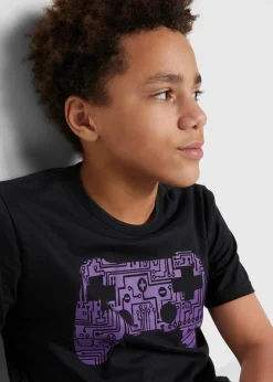 Kinder bonprix Jungen 9-16 Jahre·Shirts|Jungen 2-8 Jahre·Nachhaltigere Materialien|T-Shirt aus reiner Bio-Baumwolle