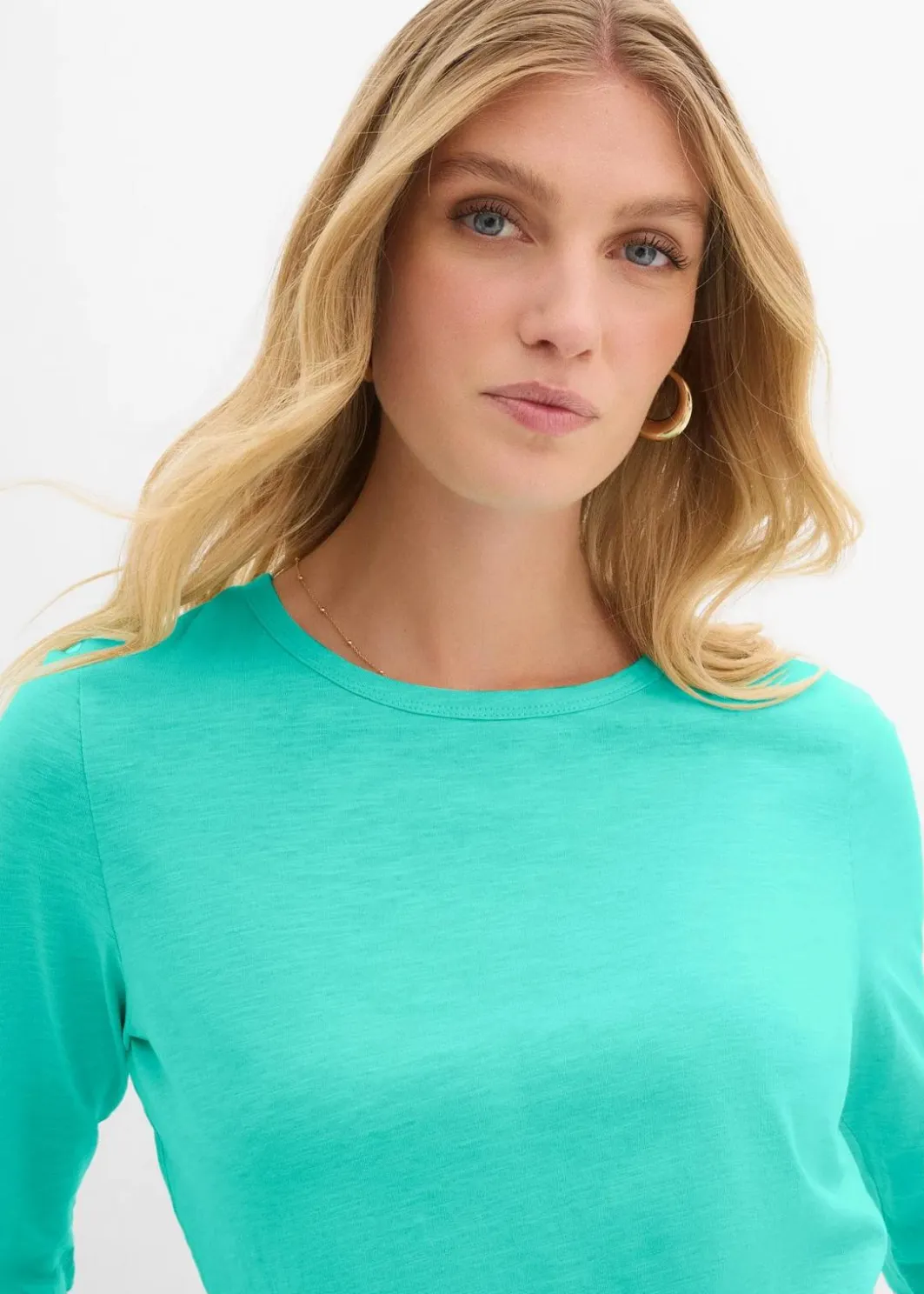 Hot T-Shirt aus reiner Bio-Baumwolle, (2er Pack) Damen Bekleidung·Röcke|Basics