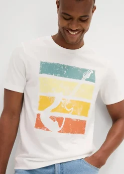 Discount T-Shirt aus reiner Bio-Baumwolle Herren Shirts & Polos|Große Größen