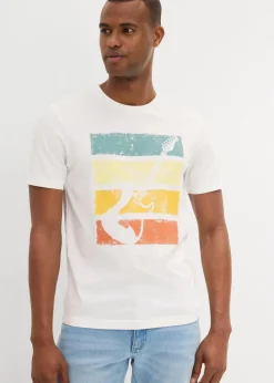 Discount T-Shirt aus reiner Bio-Baumwolle Herren Shirts & Polos|Große Größen