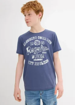 Discount T-Shirt aus reiner Bio-Baumwolle (2er Pack) Kinder Jungen 9-16 Jahre·Mehrfachpacks|Jungen 9-16 Jahre·Shirts