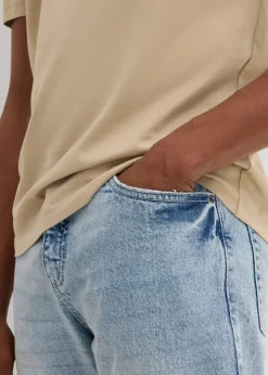 Outlet T-Shirt aus reiner Bio-Baumwolle Herren Große Größen|Shirts & Polos