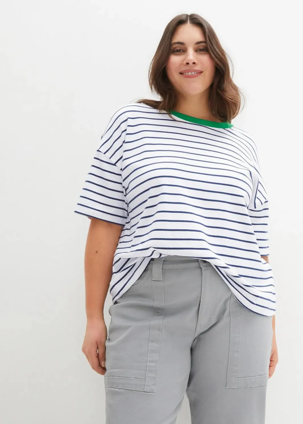 Damen bonprix Shirts & Tops|Nachhaltigere Materialien|T-Shirt aus reiner Bio-Baumwolle