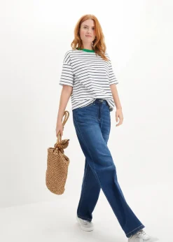 Damen bonprix Shirts & Tops|Nachhaltigere Materialien|T-Shirt aus reiner Bio-Baumwolle
