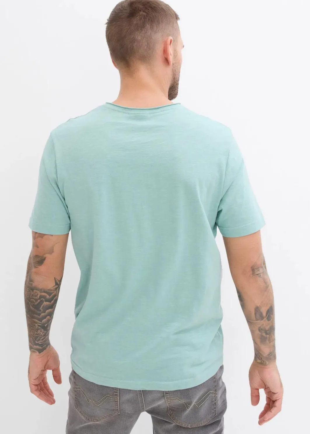 Clearance T-Shirt aus reiner Bio-Baumwolle Herren Shirts & Polos|Große Größen