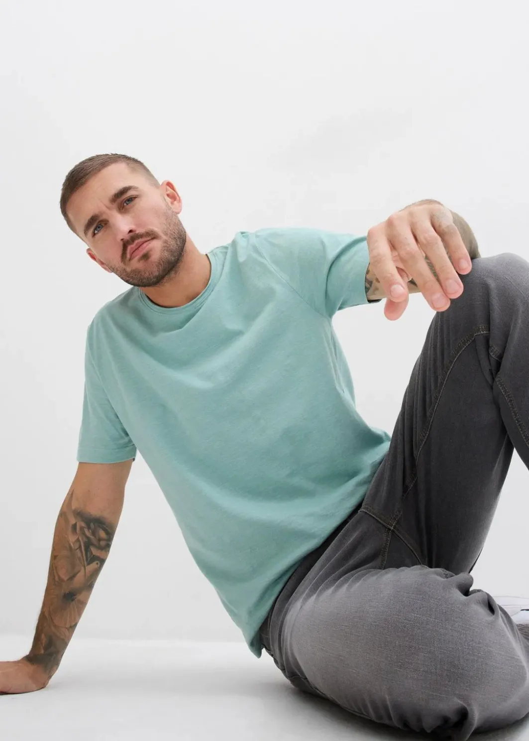 Clearance T-Shirt aus reiner Bio-Baumwolle Herren Shirts & Polos|Große Größen
