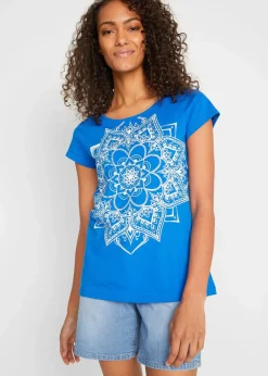 Damen bonprix Shirts & Tops|Nachhaltigere Materialien|T-Shirt aus reiner Bio-Baumwolle