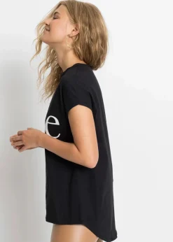 Outlet T-Shirt aus reiner Bio-Baumwolle Damen Shirts & Tops