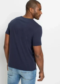 Discount T-Shirt aus reiner Bio-Baumwolle Herren Große Größen|Shirts & Polos