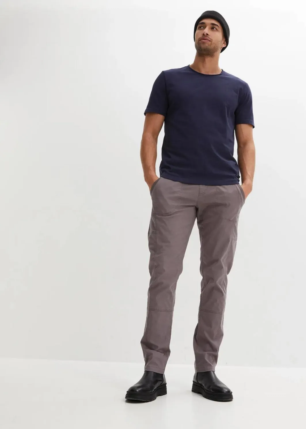 Herren bonprix Große Größen|Shirts & Polos|T-Shirt aus reiner Bio-Baumwolle
