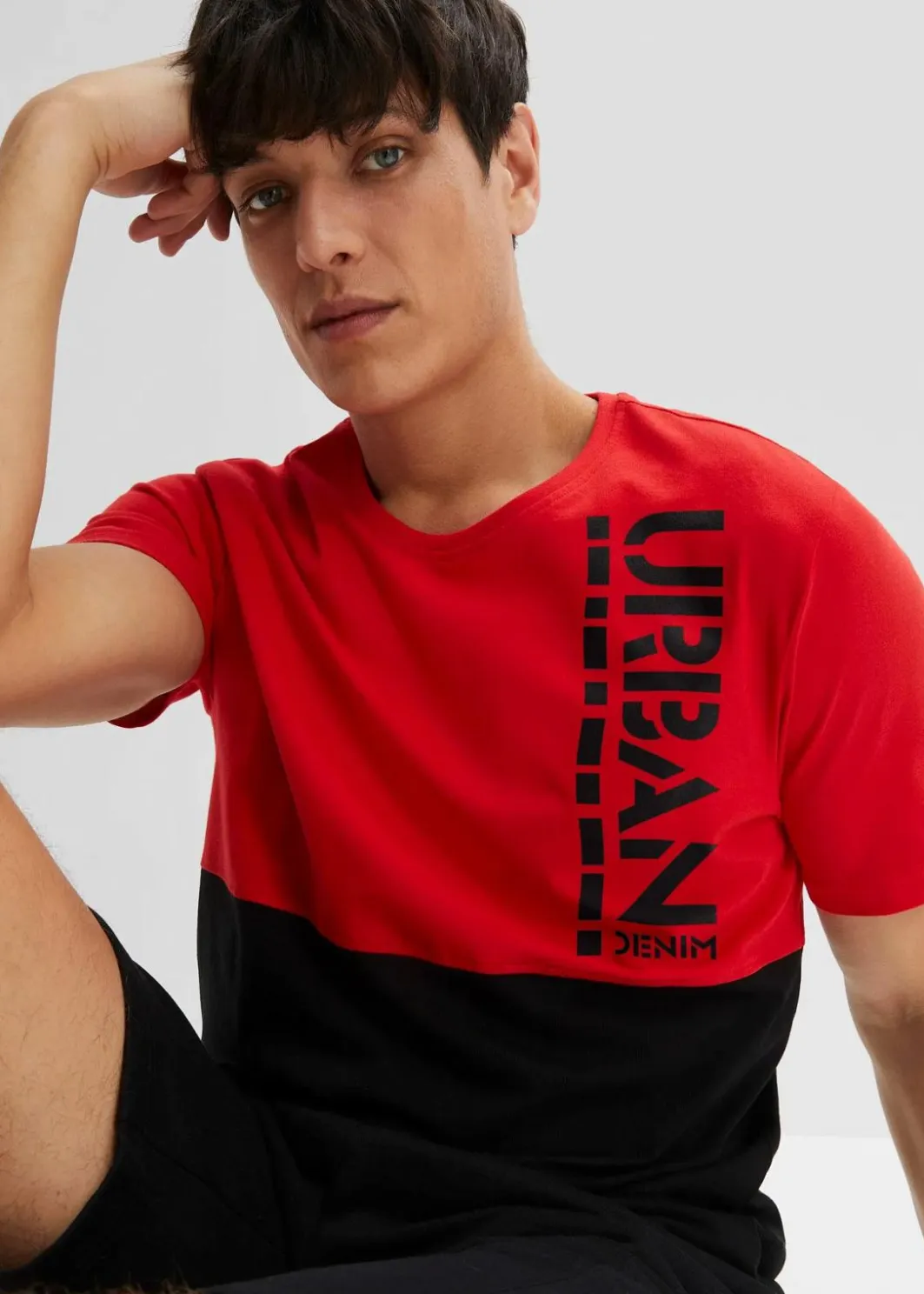 New T-Shirt aus reiner Bio-Baumwolle Herren Große Größen|Shirts & Polos