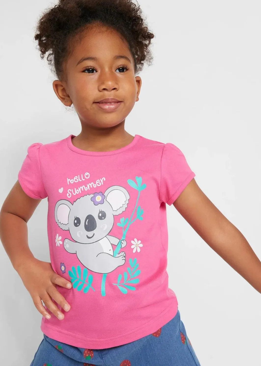 New T-Shirt aus reiner Bio-Baumwolle (2er Pack) Kinder Mädchen 2-8 Jahre·Nachhaltigere Materialien|Mädchen 9-16 Jahre·Nachhaltigere Materialien