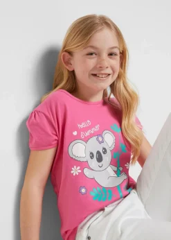 New T-Shirt aus reiner Bio-Baumwolle (2er Pack) Kinder Mädchen 2-8 Jahre·Nachhaltigere Materialien|Mädchen 9-16 Jahre·Nachhaltigere Materialien