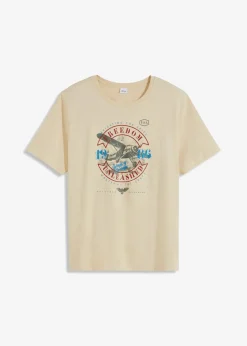 Herren bonprix Shirts & Polos|Große Größen|T-Shirt aus reiner Bio-Baumwolle