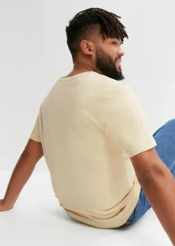 Herren bonprix Shirts & Polos|Große Größen|T-Shirt aus reiner Bio-Baumwolle