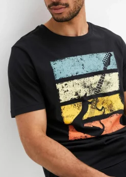Herren bonprix Große Größen|Shirts & Polos|T-Shirt aus reiner Bio-Baumwolle