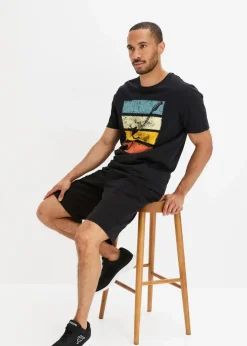Herren bonprix Große Größen|Shirts & Polos|T-Shirt aus reiner Bio-Baumwolle