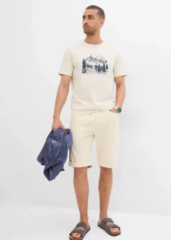 Herren bonprix Shirts & Polos|Sportbekleidung|T-Shirt aus reiner Bio-Baumwolle