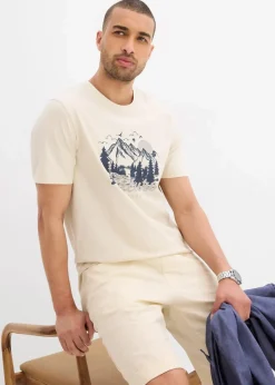 Herren bonprix Shirts & Polos|Sportbekleidung|T-Shirt aus reiner Bio-Baumwolle