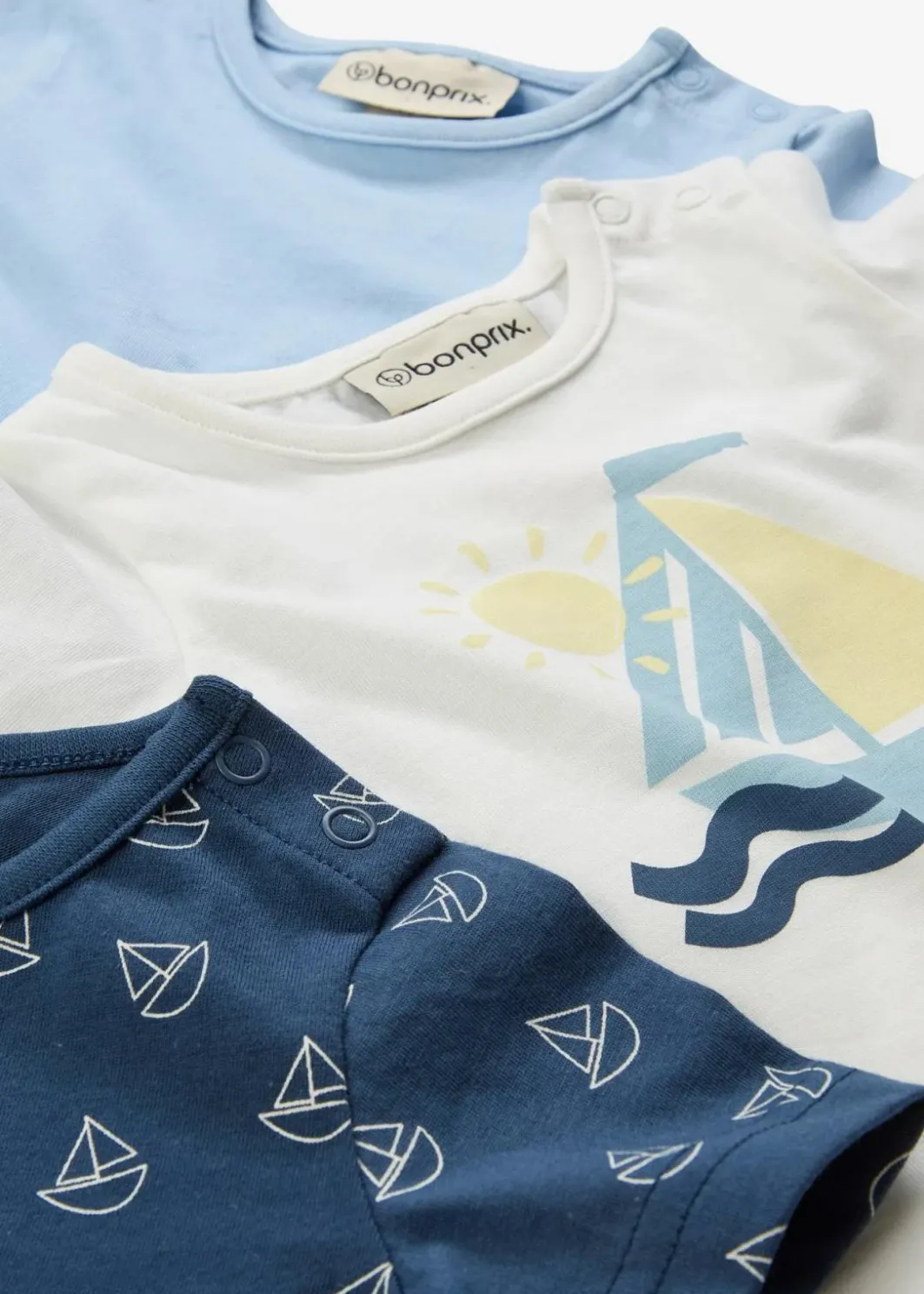 Kinder bonprix Mehrfachpacks|Shirts & Pullover|T-Shirt aus reiner Bio-Baumwolle (3er Pack)