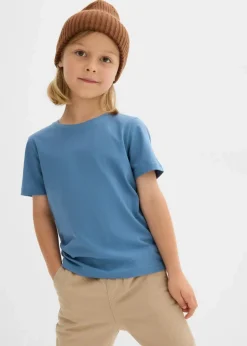 Kinder bonprix Jungen 2-8 Jahre·Nachhaltigere Materialien|Jungen 2-8 Jahre·Mehrfachpacks|T-Shirt aus reiner Bio-Baumwolle (3er Pack)