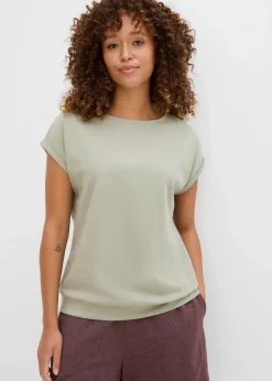 T-Shirt aus reiner Bio-Baumwolle (2er Pack) Damen Bekleidung·Röcke|Basics