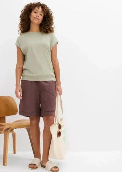 T-Shirt aus reiner Bio-Baumwolle (2er Pack) Damen Bekleidung·Röcke|Basics