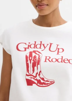 Damen bonprix Shirts & Tops|Nachhaltigere Materialien|T-Shirt aus reiner Bio-Baumwolle