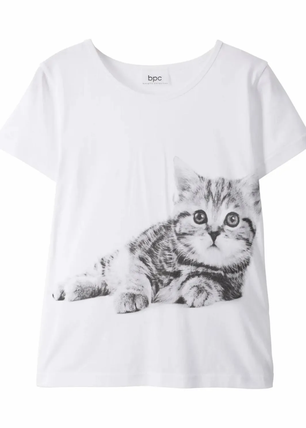 Kinder bonprix Mädchen 2-8 Jahre·Nachhaltigere Materialien|Mädchen 9-16 Jahre·Nachhaltigere Materialien|T-Shirt aus reiner Bio-Baumwolle