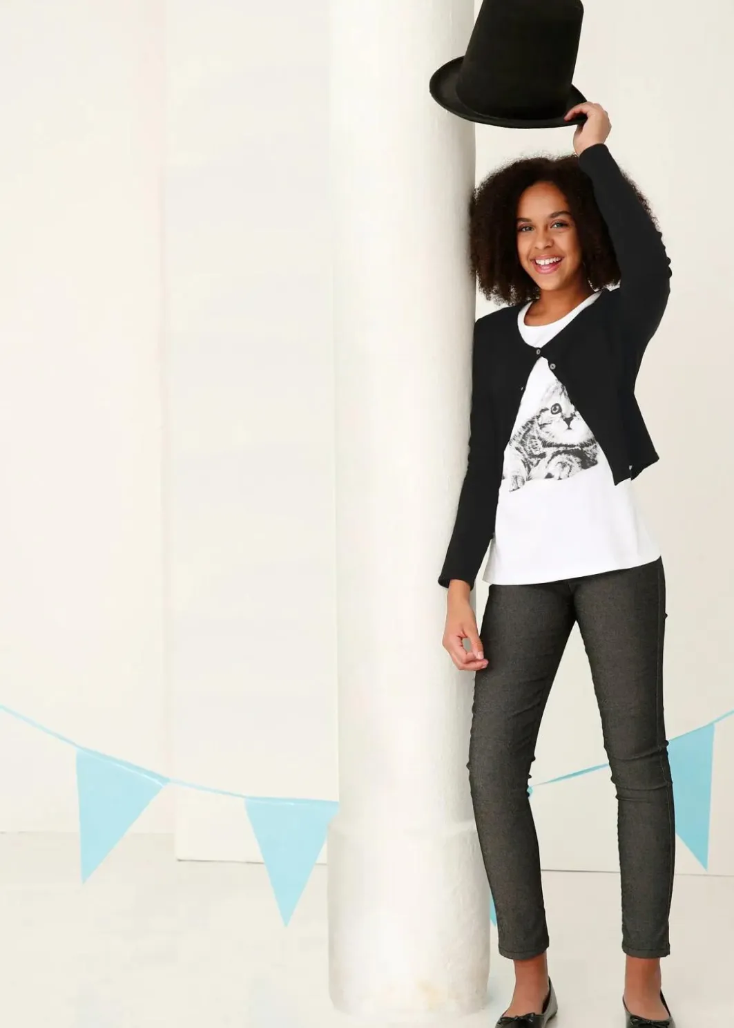 Kinder bonprix Mädchen 2-8 Jahre·Nachhaltigere Materialien|Mädchen 9-16 Jahre·Nachhaltigere Materialien|T-Shirt aus reiner Bio-Baumwolle