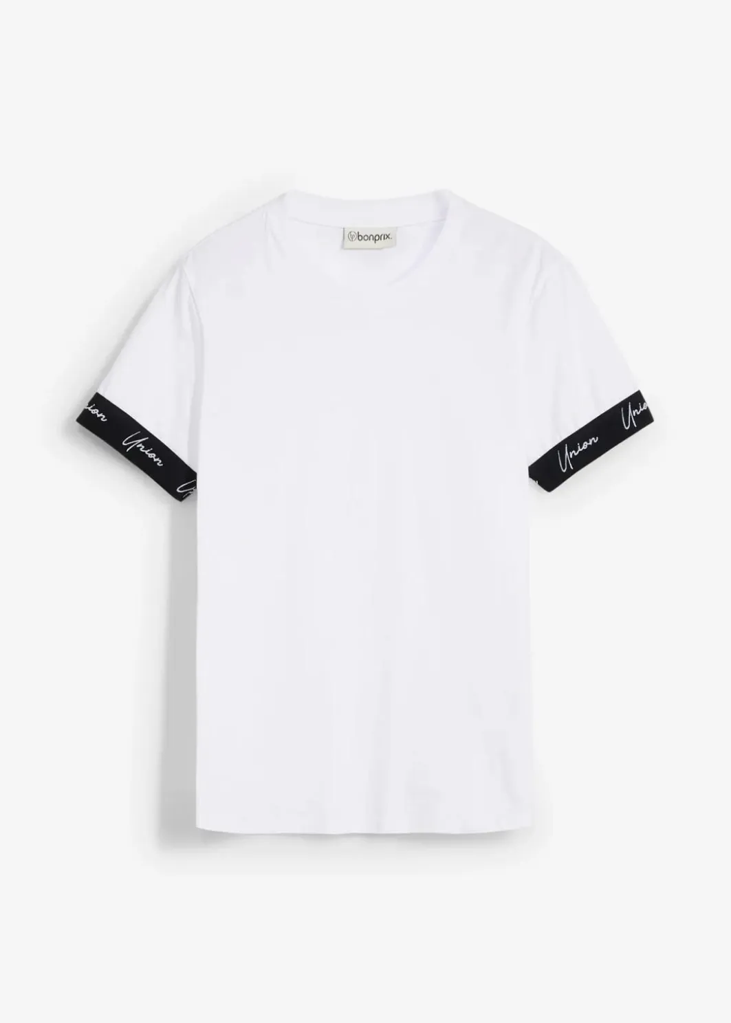 Outlet T-Shirt aus reiner Bio-Baumwolle, Slim Fit Herren Große Größen|Sportbekleidung