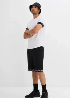 Outlet T-Shirt aus reiner Bio-Baumwolle, Slim Fit Herren Große Größen|Sportbekleidung