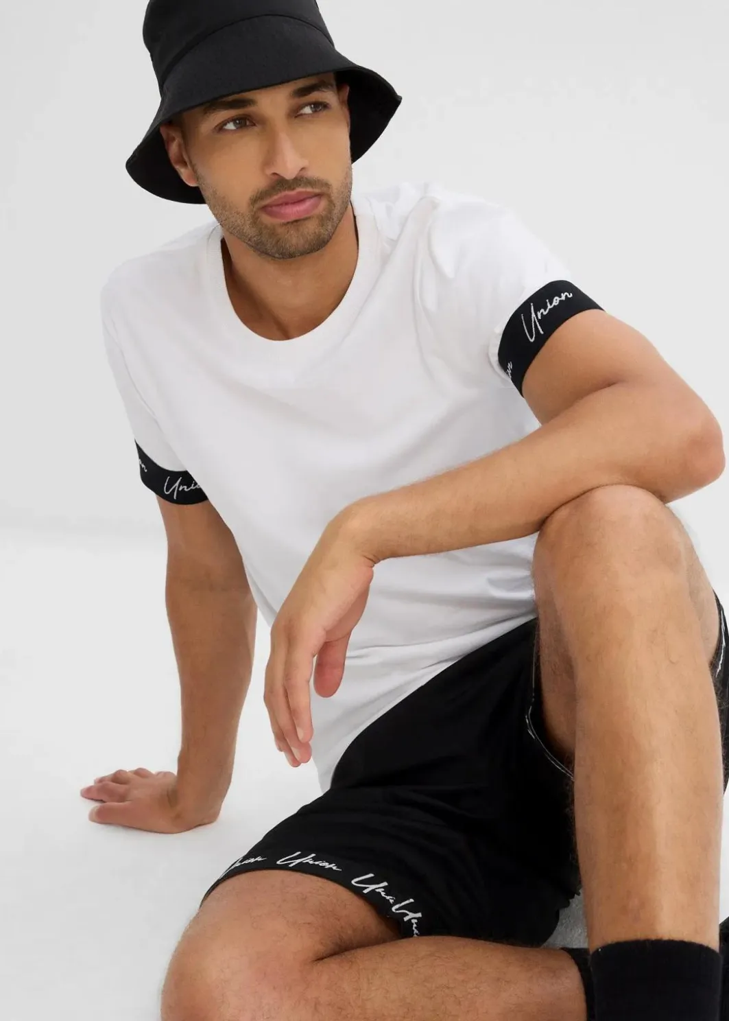 Outlet T-Shirt aus reiner Bio-Baumwolle, Slim Fit Herren Große Größen|Sportbekleidung