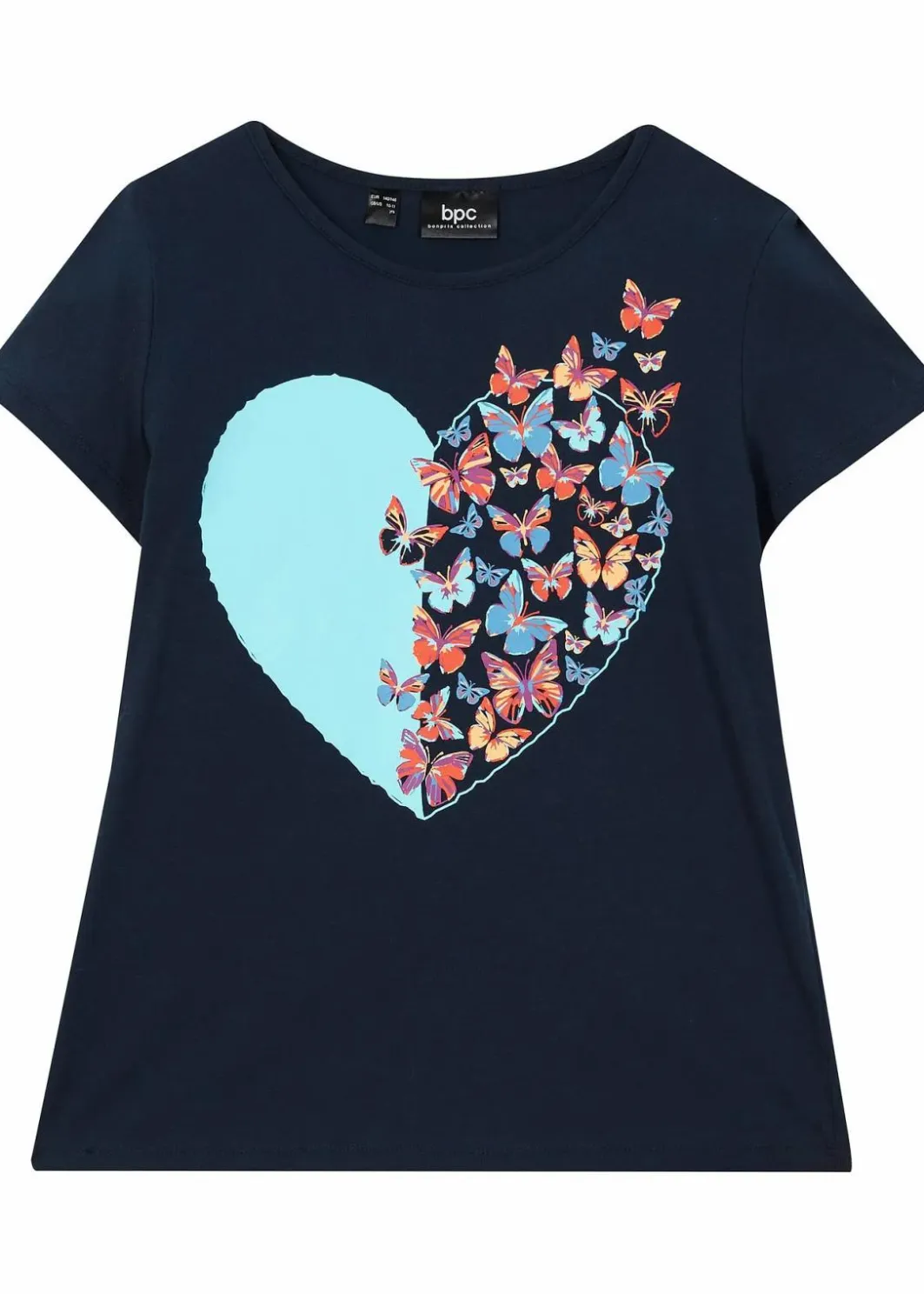 Kinder bonprix Mädchen 9-16 Jahre·Shirts & Blusen|Mädchen 2-8 Jahre·Nachhaltigere Materialien|T-Shirt aus reiner Bio-Baumwolle