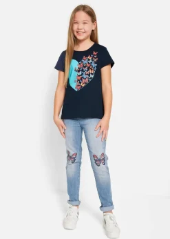 Kinder bonprix Mädchen 9-16 Jahre·Shirts & Blusen|Mädchen 2-8 Jahre·Nachhaltigere Materialien|T-Shirt aus reiner Bio-Baumwolle