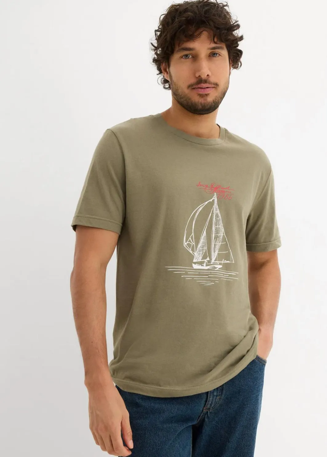 T-Shirt aus reiner Bio-Baumwolle (2er Pack) Herren Shirts & Polos|Große Größen