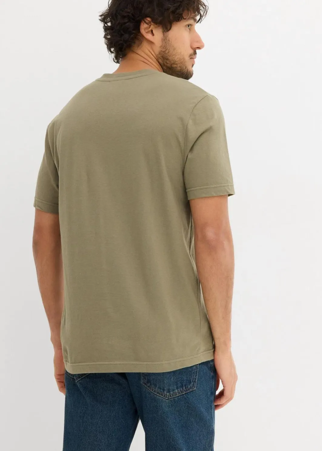 T-Shirt aus reiner Bio-Baumwolle (2er Pack) Herren Shirts & Polos|Große Größen
