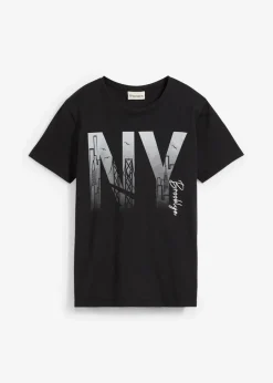 New T-Shirt aus reiner Bio-Baumwolle Kinder Jungen 9-16 Jahre·Shirts|Jungen 2-8 Jahre·Nachhaltigere Materialien