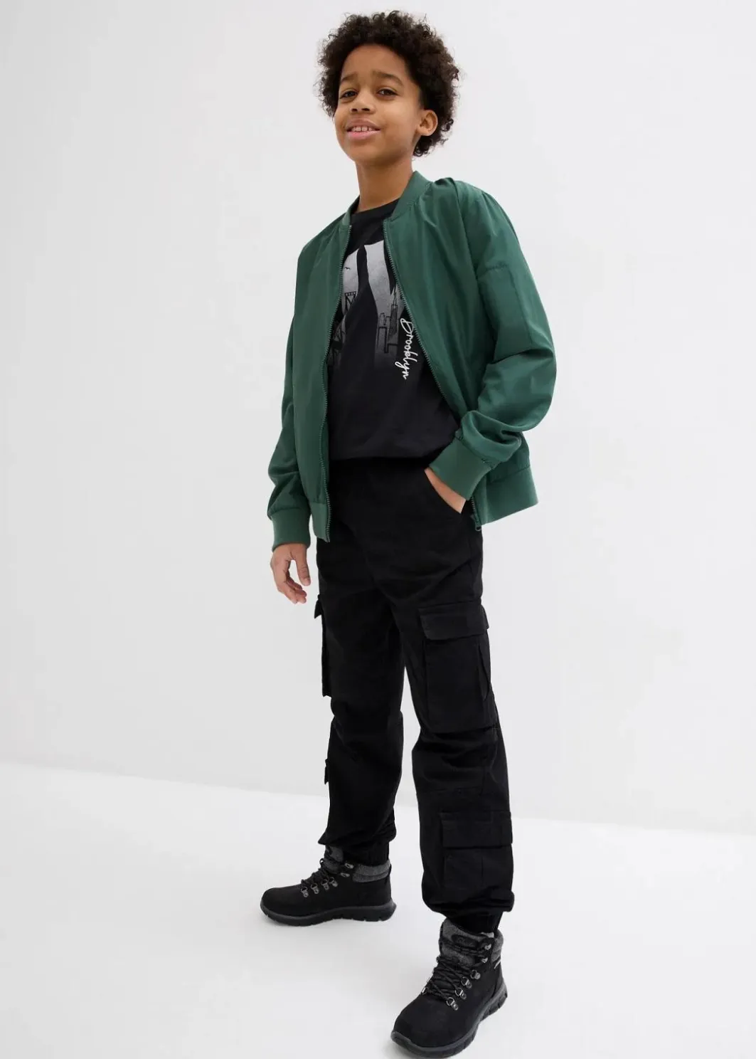 New T-Shirt aus reiner Bio-Baumwolle Kinder Jungen 9-16 Jahre·Shirts|Jungen 2-8 Jahre·Nachhaltigere Materialien